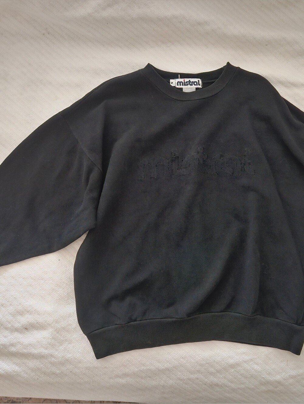 Mistral Black Men's Crewneck Sweatshirt